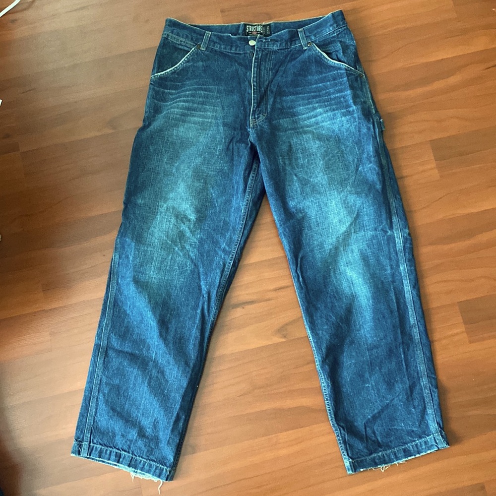 Structure Mens Carpenter Jeans-gently worn-Size 36-31
